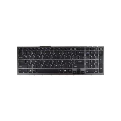 Sony Vaio VPC-F12GFXB klávesnice na notebook CZ/SK stříbrná, podsvícená – Zboží Živě