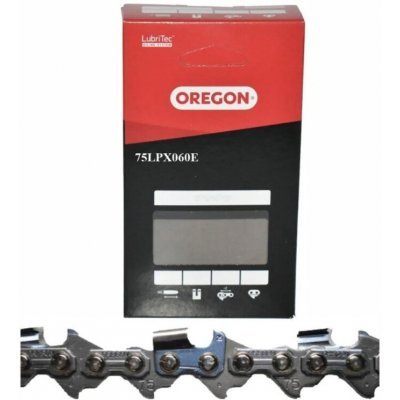 Oregon Řetěz pilový POWERCUT 3/8" 1,6 mm - 60 článků hranatý zub 75LPX060E – Hledejceny.cz