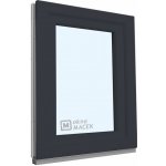 KNIPPING Plastové okno - 70 AD, 900x1200 mm, OS, antracit Otevírání: pravé (OSp), Sklo: čiré, Barva, imitace: antracit/antracit (oboustranně) – Zboží Mobilmania