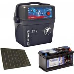 Lacme Sada elektrického ohradníku Secur 500 a solární panel 33 W a akumulátor 70 Ah – Hledejceny.cz