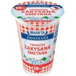 Madeta Jihočeská zakysaná smetana 18% 180 g – Zboží Dáma