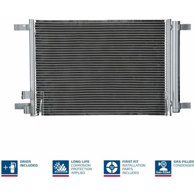 Kondenzátor, klimatizace NISSENS 940319 – Sleviste.cz