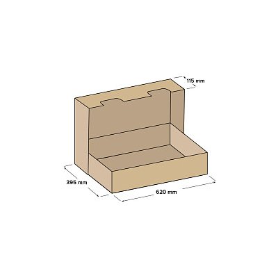 Top-obaly Kartonové krabice s víkem 3VVL 400 x 300 x 105 mm 10 ks – Sleviste.cz