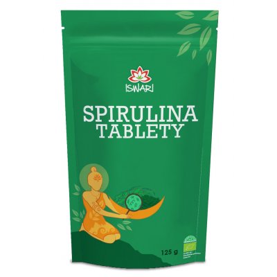 Iswari Bio Spirulina tablet 125 g – Hledejceny.cz