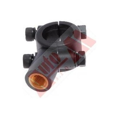 držák objímka řídítek pro zrcátko se závitem M8x1,25 mm levý závit pro ATV MOTO | Zboží Auto