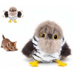 MaxZoo Interaktivní mávající sova 10 x 5 cm – Zboží Mobilmania