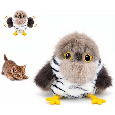 MaxZoo Interaktivní mávající sova 10 x 5 cm – Zboží Mobilmania