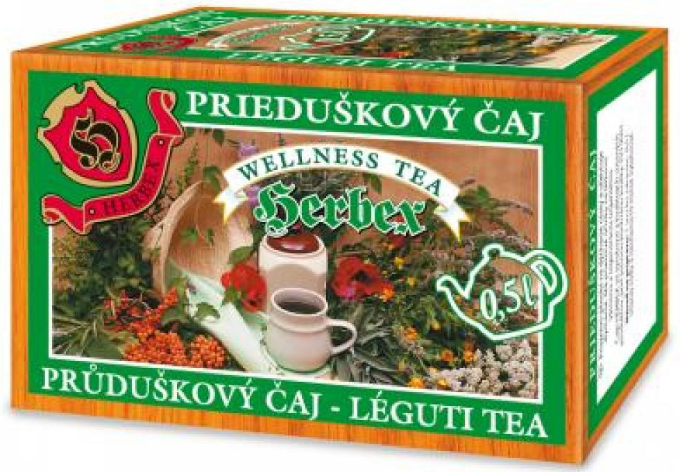 Herbex Průduškový čaj 20 x 3 g