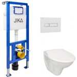 Závěsný WC set Jika do lehkých stěn / předstěnová montáž + WC Jika Nila KMPLJIKAS – Zboží Dáma