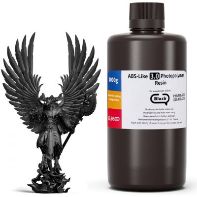 ELEGOO ABS-Like 3.0 Black 1kg – Zboží Živě