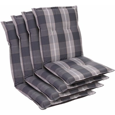 Blumfeldt Prato, čalouněná podložka, podložka na židli, podložka na nižší polohovací křeslo, na zahradní židli, polyester, 50 x 100 x 8 cm (CPT10_10240773-4_)