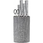 Home Elements sada kuchyňských nožů v mramorovém vzhledu s blokem 6 ks – Zboží Dáma