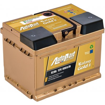 AutoPart Galaxy Gold II 12V 62Ah 600A – Hledejceny.cz