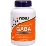 Now Foods Now Gaba 500 mg + Taurin Inositol a L-Theanin 90 žvýkacích kapslí – Hledejceny.cz