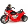 Elektrické vozítko Andos dětská elektrická motorka Harleyek Speedy červená