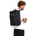 Under Armour Contain Duo SM Duffle Black/Metallic Gold 40 L – Zboží Dáma