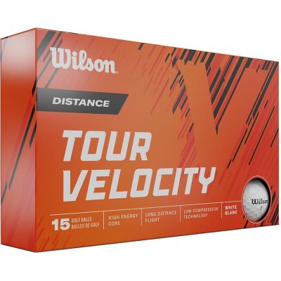 Wilson Tour Velocity Distance 15-pack golfové míčky
