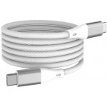 WG 12897 USB-C/USB-C, 3A, 60W, 1m, bílý – Zboží Mobilmania
