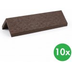 WPC terasovým prknům, 45 x 2850 mm čokoládová 10 ks – Hledejceny.cz