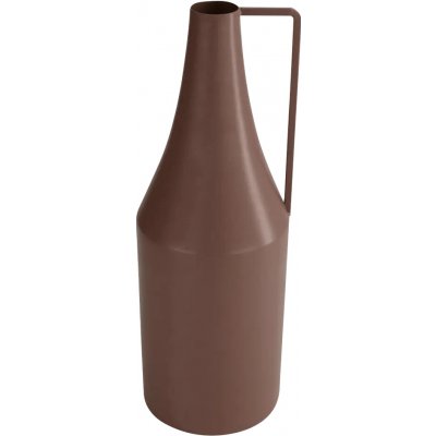 Váza, kov, ø 10 × 29 cm, růžová – Hledejceny.cz
