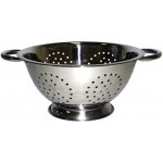 Nerezový cedník s podstavcem a uchy TORO 24,5cm – Sleviste.cz