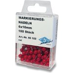 WeDo - špendlíky - červené, 100 ks – Sleviste.cz