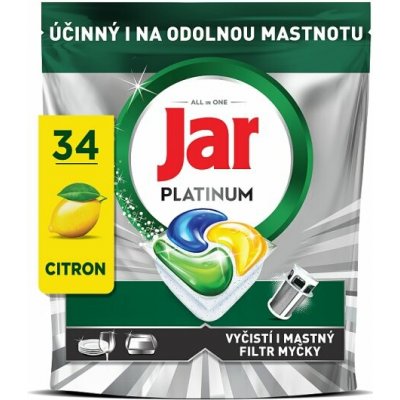 Jar Platinum kapsle do myčky 34 ks – Hledejceny.cz