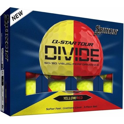 Srrixon Q-Star Tour Divide 2 žluto-červené 12 ks – Hledejceny.cz