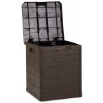 Toomax Woodys plastový box 90 L hnědá – Zbozi.Blesk.cz