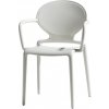 Zahradní židle a křeslo Scab Plastová židle GIO P Scab Antracit 2314
