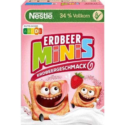 Nestlé Jahodové Minis 375 g – Zboží Dáma
