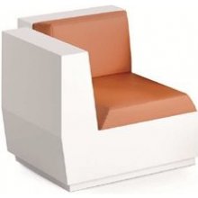 EURO 3 PLAST Designová sedačka BIG CUT - rohový díl - 6281 Barva sedáku Bílá