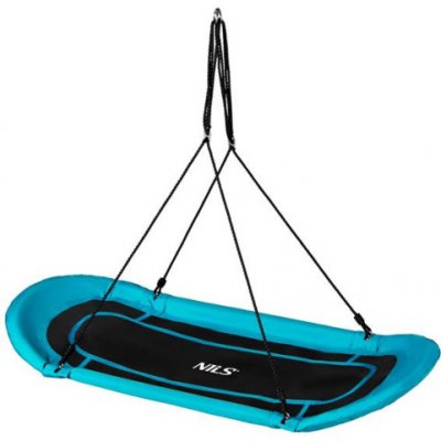 Nils Camp Oválná houpačka typu čapí hnízdo NB5044 modrá – Zboží Dáma