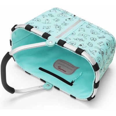 Reisenthel Carrybag XS Kids Cats And Dogs Mint – Zboží Mobilmania