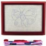 Teddies Vyšívání obdélníkový rámeček – Zboží Dáma