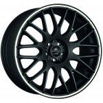 Barracuda KARIZZMA 7,5x17 4x98 ET38 black trim white – Sleviste.cz