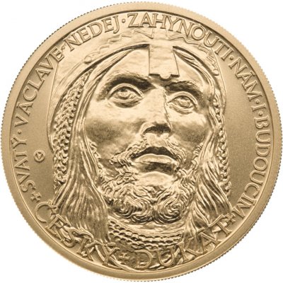 Česká mincovna Zlatá mince český dukát sv. Václav 2024 3,49 g – Zboží Mobilmania