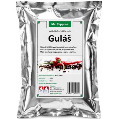 Mr. Pepprna Gulášové koření 500 g – Hledejceny.cz