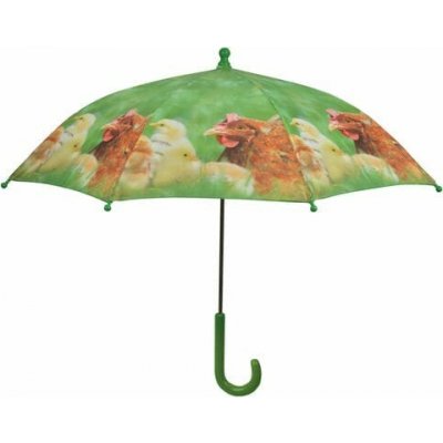 Esschert Design slepička deštník dětský holový zelený – Zboží Mobilmania