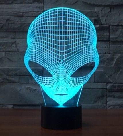Beling Dětská lampa Mimozemšťan 7 barevná S1183