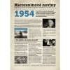 Přání Narozeninové noviny 1954 s vlastním textem a fotografií S fotografií