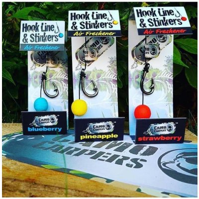 Camo Carpers Hook Line & Stinkers - Jahoda – Zboží Mobilmania