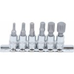BGS 2162, Sada nástrčných hlavic | 6,3 mm (1/4") | vnitřní tisícihran (pro XZN) M4 - M12 | 6dílná – Zboží Mobilmania