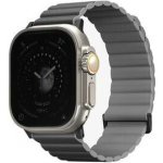 Uniq Revix Premium Edition Reversible Magnetic řemínek pro Apple Watch 49/45/44/42mm tmavě šedý/svět UNIQ-45MM-REVPCHRAGRY – Zboží Živě