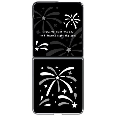 Samsung FlipSuit Fireworks kryt pro Galaxy Z Flip 8 GP-FFF776CUB – Sleviste.cz