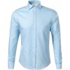 Pánská Košile Malfini pánská košile Journey světle modrá/bílá