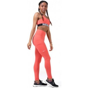 Nebbia High waist Fit & Smart leginy 505 peach