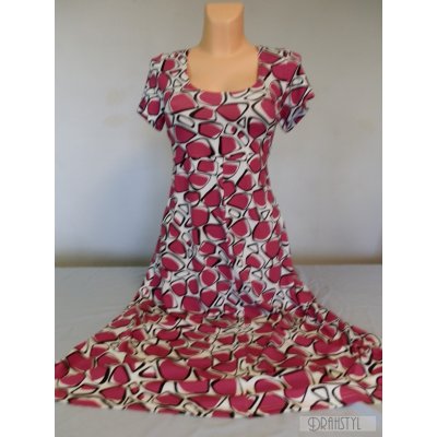 Drahstyl šaty Lolna růžové – Zboží Mobilmania