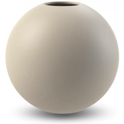 COOEE Váza Ball, 8cm, písek - – Hledejceny.cz