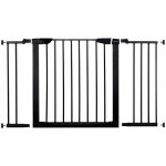 Springos zábrana nastavitelná 75/124 cm BabyLock černá – Zboží Dáma